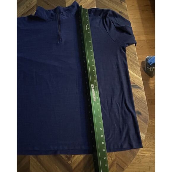 Nike Shirt Dri Fit 1/4 Zip Pullover Mock Neck Performance Running Golf XL - Picture 5 of 7